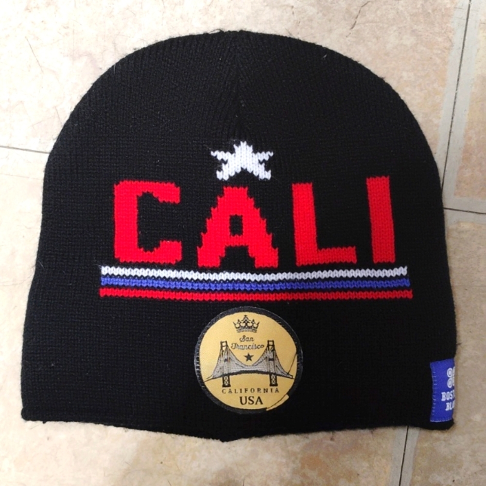 Boston Blue Cali Beanie hat